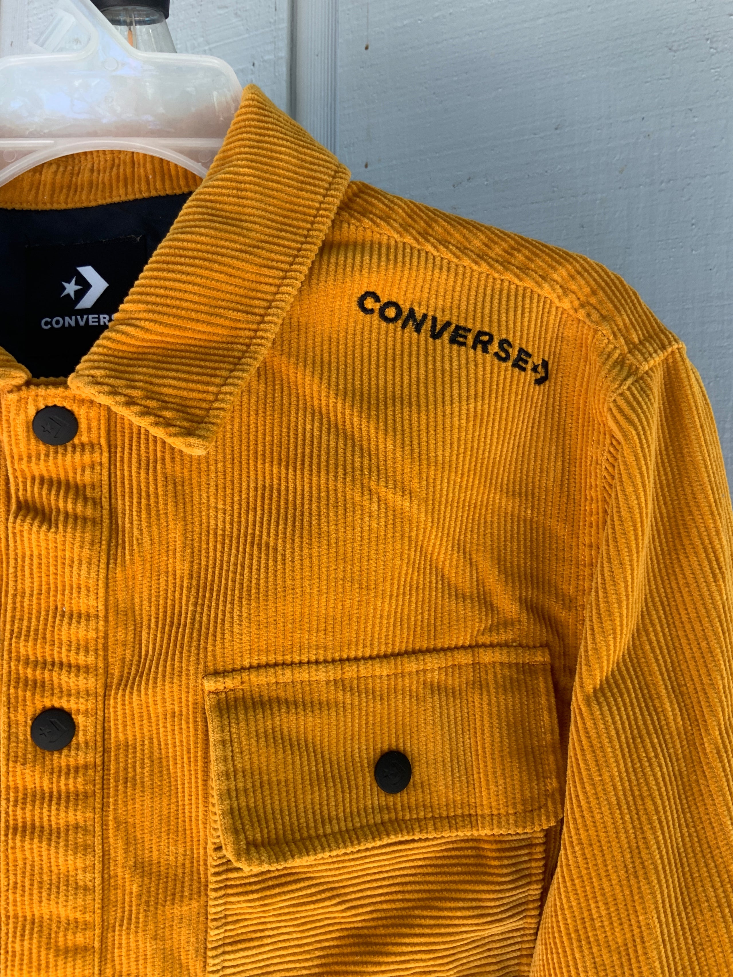Converse corduroy jacket size small SHRED SKATEBOARDS